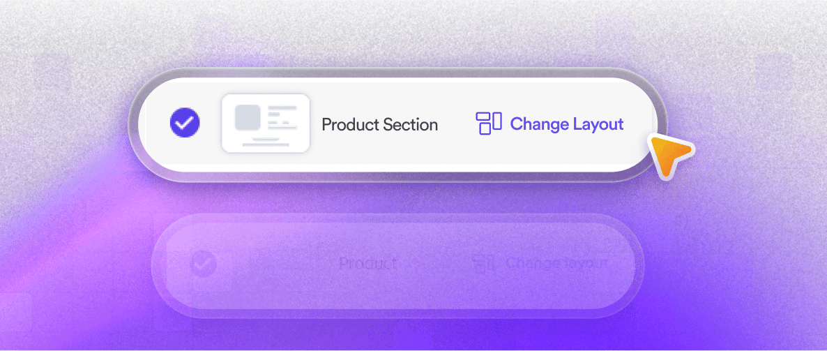 Fine-tune and perfect every aspect of your landing page layout. Our AI empowers you to regenerate individual sections.